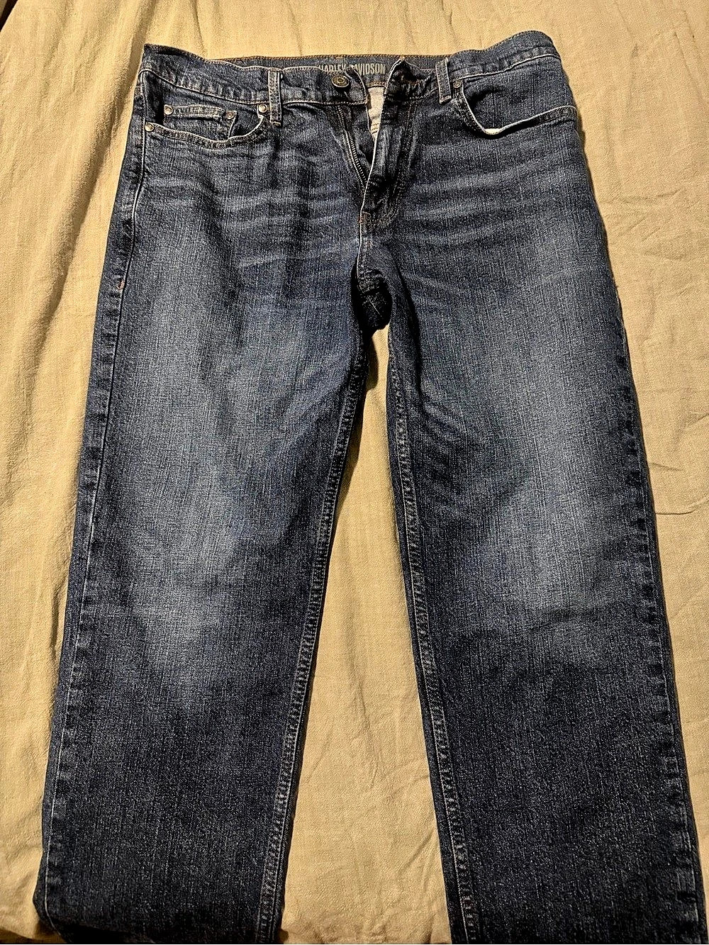 Harley-Davidson Original Straight Jean Blue Waist 34 x 30